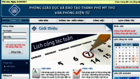 What Pgdmt.vpdttg.vn website looked like in 2017 (7 years ago)