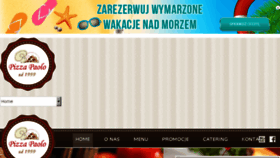 What Pizzapaolo.pl website looked like in 2017 (7 years ago)