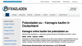 What Potenzladen.eu website looked like in 2017 (7 years ago)