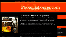 What Photolisbonne.com website looked like in 2017 (7 years ago)