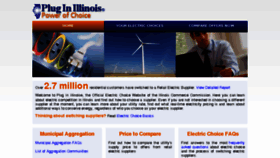What Pluginillinois.org website looked like in 2017 (7 years ago)
