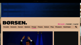 What Penge.borsen.dk website looked like in 2017 (8 years ago)