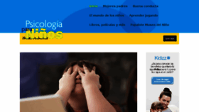 What Psicologiaparaninos.com website looked like in 2017 (7 years ago)