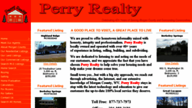 What Perryrealty.com website looked like in 2017 (7 years ago)