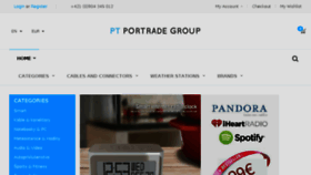 What Portrade.sk website looked like in 2017 (7 years ago)