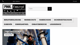 What Pool-conzept.de website looked like in 2017 (6 years ago)