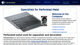 What Perforatedmetalsupplier.com website looked like in 2017 (7 years ago)
