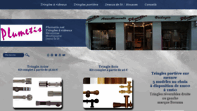 What Plumetis.net website looked like in 2017 (8 years ago)