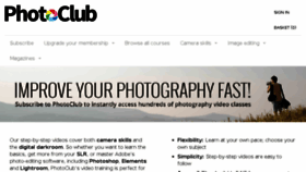 What Photographymonthly.com website looked like in 2017 (7 years ago)