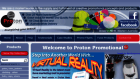 What Proton.net.au website looked like in 2017 (6 years ago)