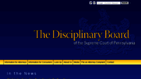 What Padisciplinaryboard.org website looked like in 2017 (7 years ago)