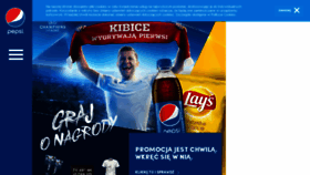 What Pepsi.pl website looked like in 2017 (6 years ago)