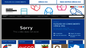What Pavconhecimento.pt website looked like in 2017 (7 years ago)