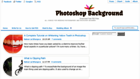 What Photoshop--background.blogspot.com website looked like in 2017 (7 years ago)
