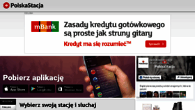 What Polskastacja.pl website looked like in 2017 (9 years ago)