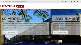 What Propertypoint.net.in website looked like in 2017 (7 years ago)