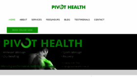What Pivothealth.com.au website looked like in 2017 (6 years ago)