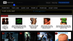 What Phimvsub.com website looked like in 2017 (7 years ago)