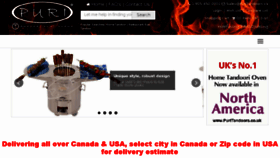 What Puritandoors.ca website looked like in 2017 (7 years ago)