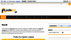 What Polisevi.net website looked like in 2017 (6 years ago)