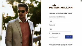 What Portal.petermillar.com website looked like in 2017 (7 years ago)