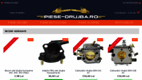 What Piese-drujba.ro website looked like in 2017 (7 years ago)