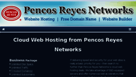 What Pencosreyesnetworks.net website looked like in 2017 (7 years ago)