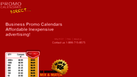 What Promocalendarsdirect.com website looked like in 2017 (7 years ago)