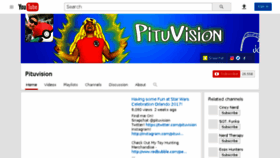 What Pituvision.com website looked like in 2017 (7 years ago)