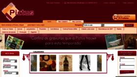 What Pictus.com.br website looked like in 2017 (7 years ago)