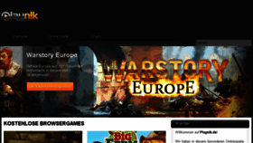 What Playnik.de website looked like in 2017 (7 years ago)