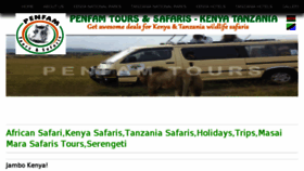 What Penfamtours.com website looked like in 2017 (7 years ago)