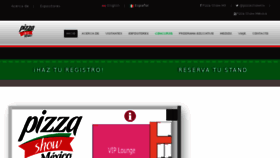 What Pizzashowmexico.com website looked like in 2017 (7 years ago)