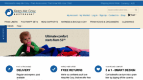 What Pramliners.com.au website looked like in 2017 (6 years ago)