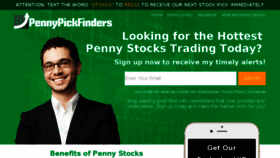 What Pennypickfinders.com website looked like in 2017 (7 years ago)