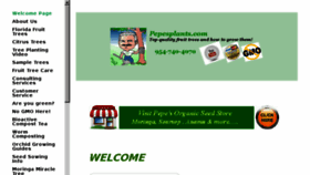 What Pepesplants.com website looked like in 2017 (6 years ago)
