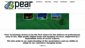 What Peartechnology.co.uk website looked like in 2017 (7 years ago)