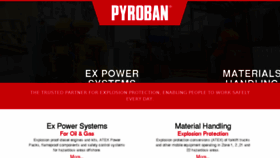 What Pyroban.com website looked like in 2017 (6 years ago)