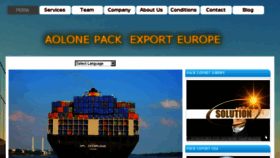 What Pack-export-europe.com website looked like in 2017 (6 years ago)