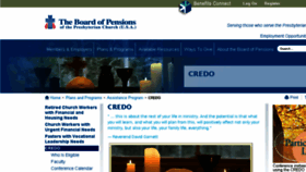 What Presbyteriancredo.org website looked like in 2017 (8 years ago)