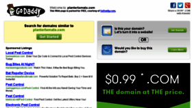 What Plantertomato.com website looked like in 2017 (6 years ago)