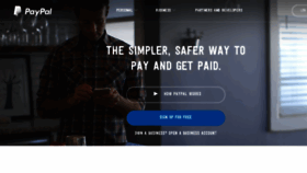 What Paypal.co.uk website looked like in 2017 (7 years ago)
