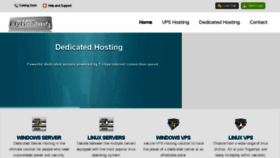 What Ptyhosting.com website looked like in 2017 (6 years ago)