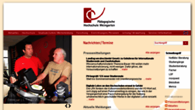 What Ph-weingarten.de website looked like in 2017 (7 years ago)