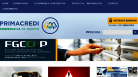 What Primacredi.com.br website looked like in 2017 (6 years ago)