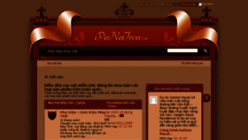 What Penetron.vn website looked like in 2017 (6 years ago)