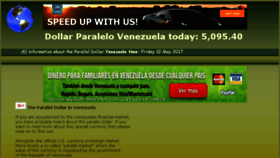 What Paralelovenezuela.com website looked like in 2017 (6 years ago)