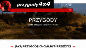 What Przygody4x4.pl website looked like in 2017 (6 years ago)