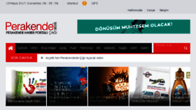 What Perakendecagi.com website looked like in 2017 (6 years ago)