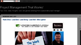 What Pmthatworks.com website looked like in 2017 (7 years ago)